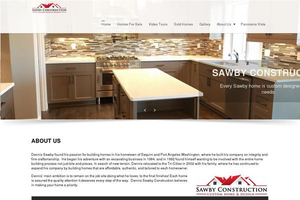 Square theme site design template sample