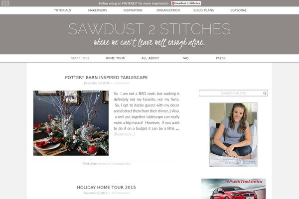 sawdust2stitches.com site used Guinevere-theme.1.0.0