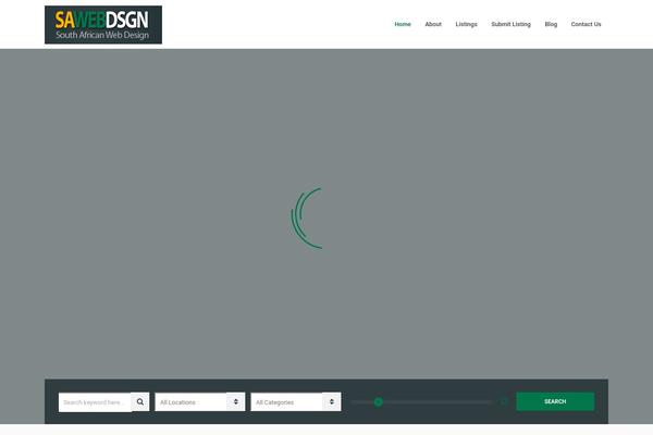 Directorys theme site design template sample