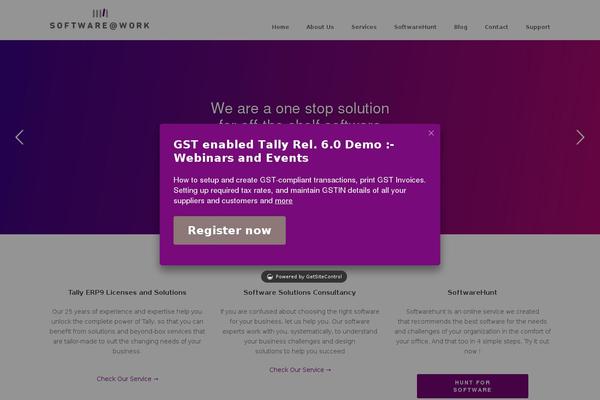Site using Eventer plugin