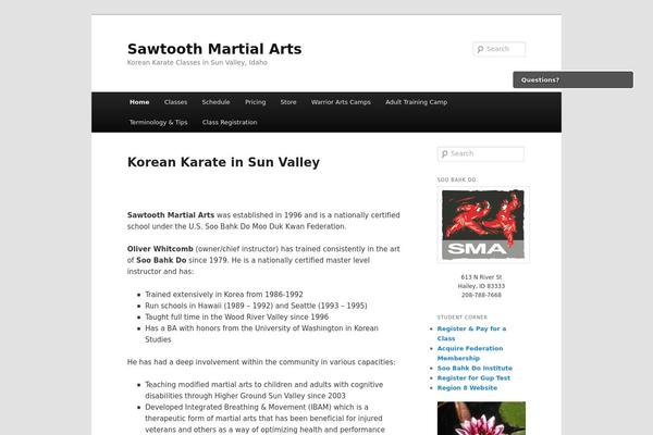 Site using Combo Slideshow plugin