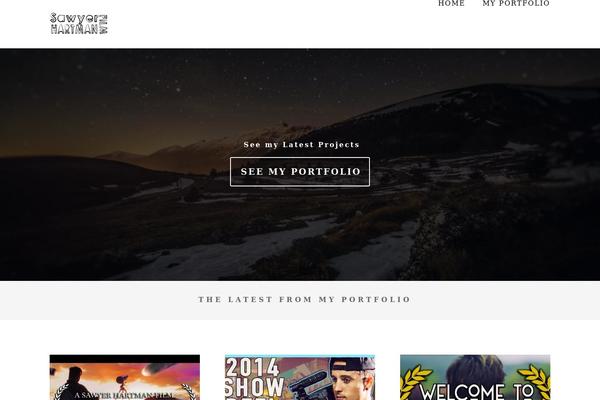 NAMO theme site design template sample