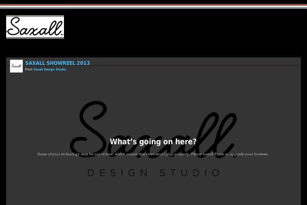 saxall.com site used Gozer