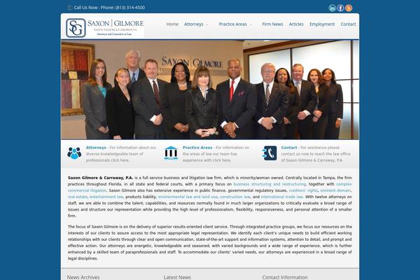 saxongilmore.com site used Avanix