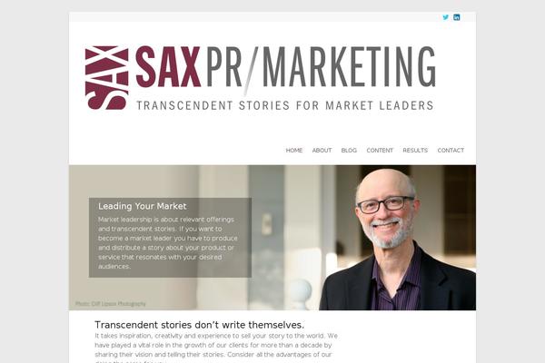 Spacious Pro theme site design template sample