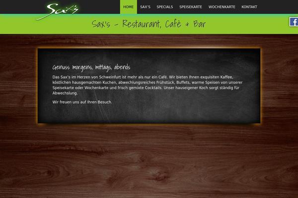 Blank theme site design template sample
