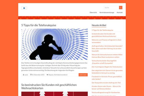 Spacious theme site design template sample