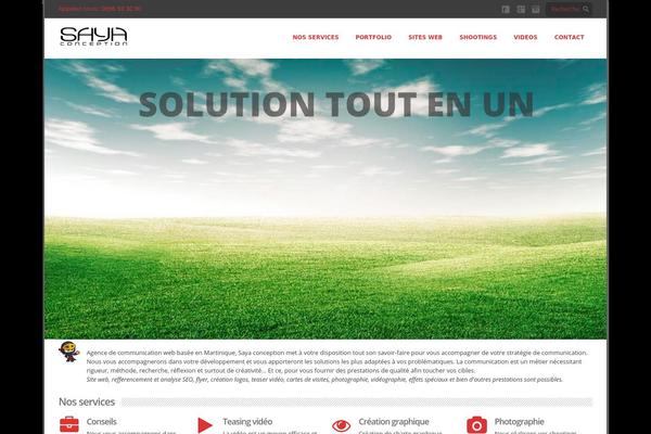 Lotus theme site design template sample