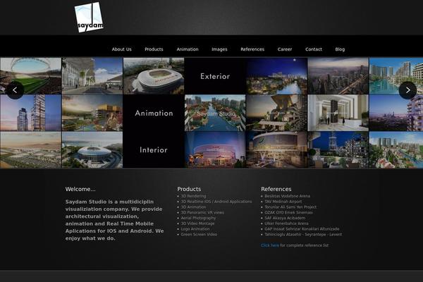 Sabuy theme site design template sample