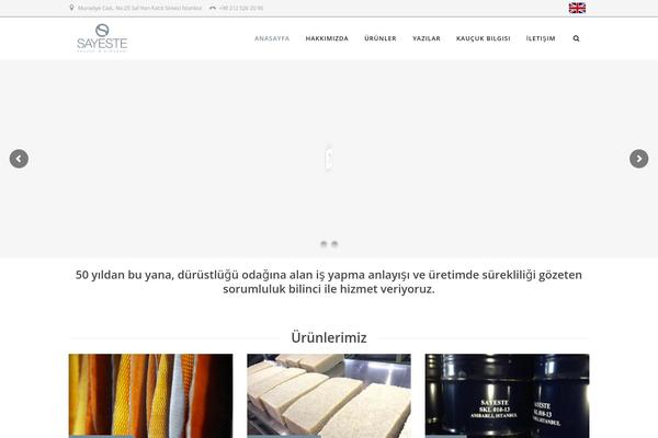 Specular-child theme site design template sample