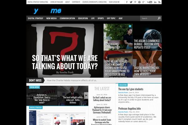 Site using Combine CSS plugin