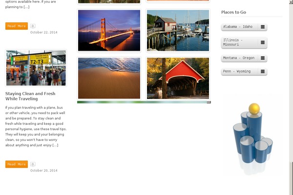 Midway theme site design template sample
