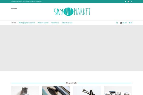 Neighborhood theme site design template sample