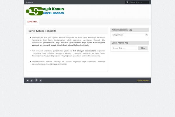 sayilikanun.com site used Goodnews-premium-wordpress-news-magazine