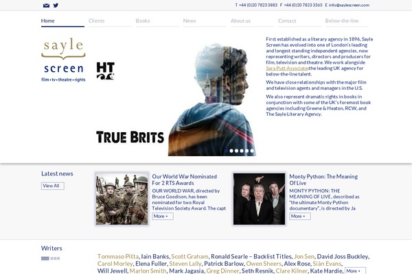 Boilerplate theme site design template sample