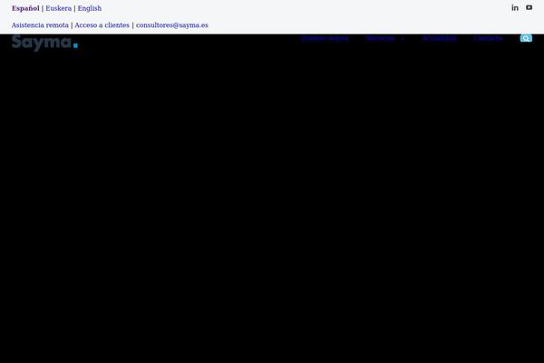 sayma.es site used Sayma