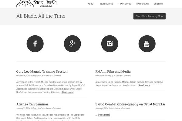 Minimum Pro theme site design template sample