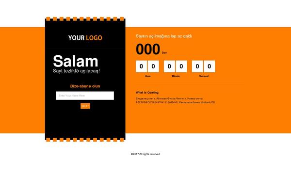 Site using Under Construction / Maintenance Mode from Acurax plugin
