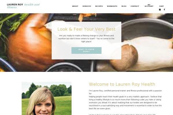 SpicePress theme site design template sample