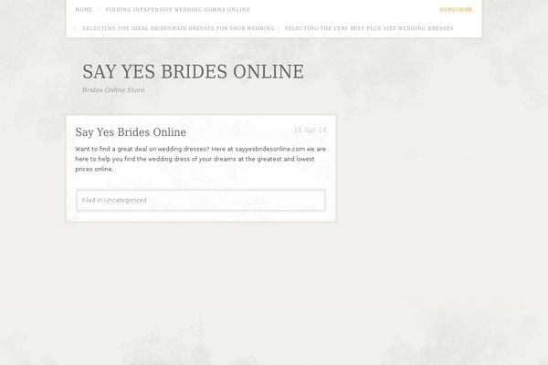 Tribune theme site design template sample