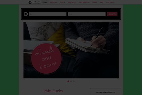 Jacqueline theme site design template sample