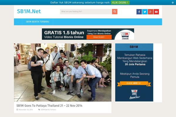 SociallyViral theme site design template sample