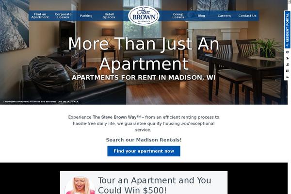 Site using Custom Sidebars plugin