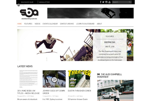 sba.org.au site used Twenty4