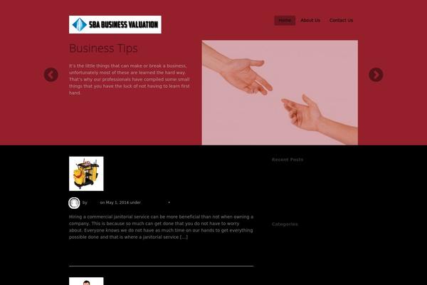 Appply theme site design template sample