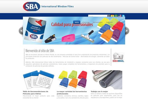 Blueline theme site design template sample