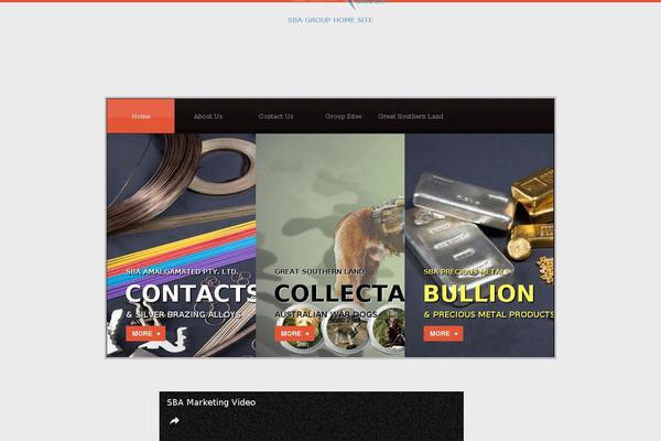 sbagroup.com.au site used Theme1567