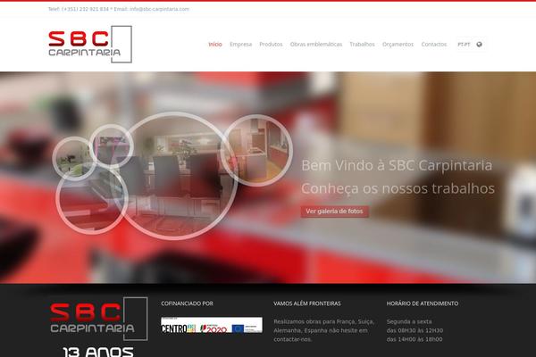 Slupy theme site design template sample