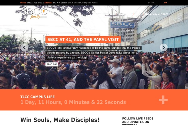 Savior theme site design template sample