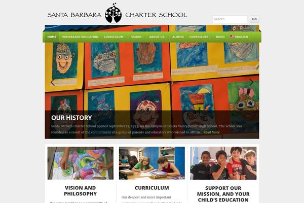 NonProfit theme site design template sample