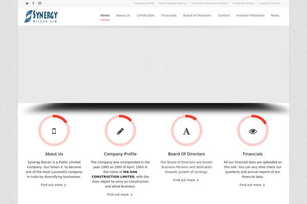 Flexform theme site design template sample