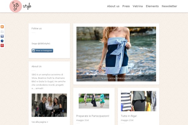 sbg-style.it site used Blogphix