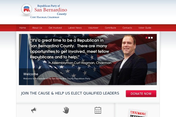 The-cause theme site design template sample