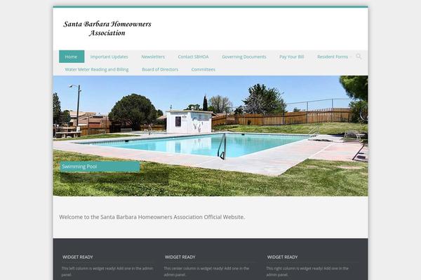 Discovery theme site design template sample