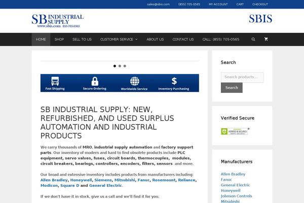 Generatepress_child theme site design template sample