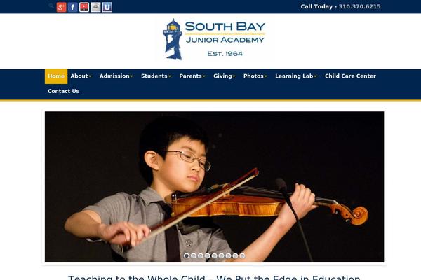 Campus theme site design template sample