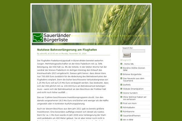 sbl-fraktion.de site used Gemini-plus