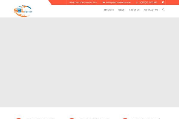 Logistix theme site design template sample