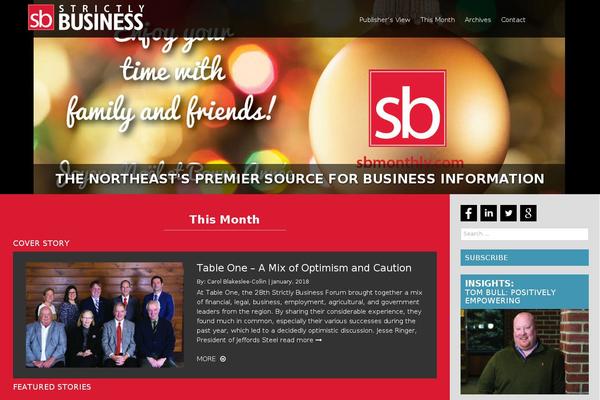 sbmonthly.com site used Accorn