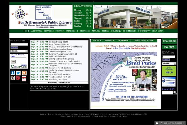 Site using Screenreader plugin