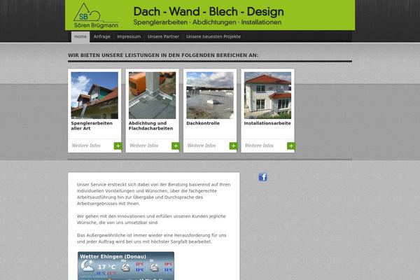 Edge12 theme site design template sample