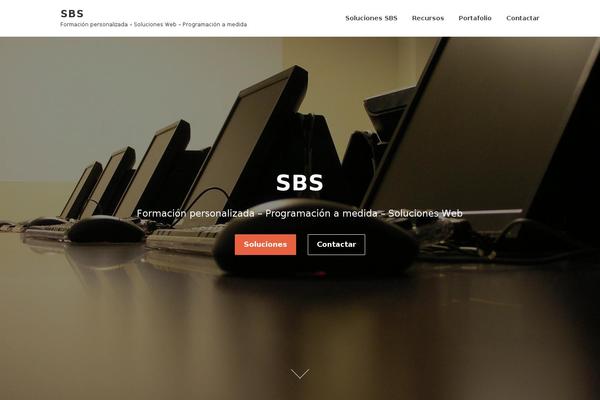 Mantra theme site design template sample