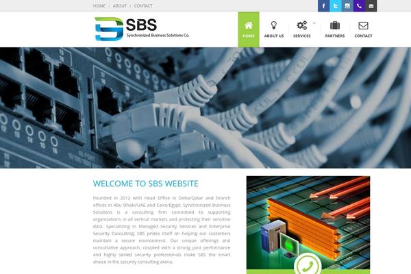 CoWorker theme site design template sample
