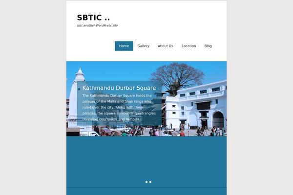Catch Kathmandu theme site design template sample