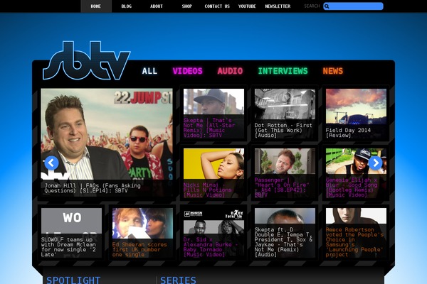 Site using Qode-news plugin