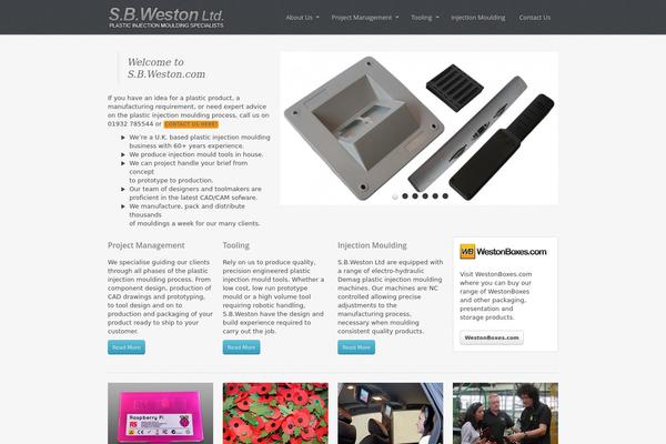sbweston.com site used Mywork-wp